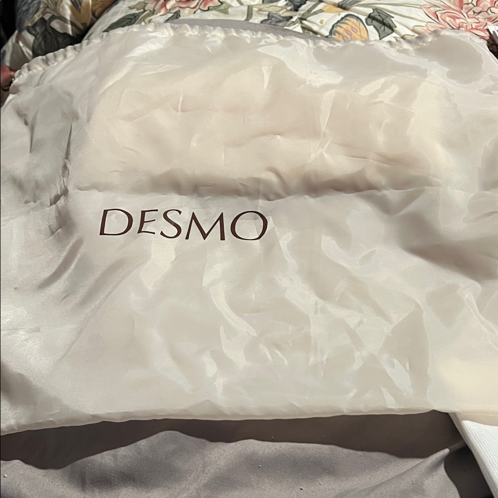 Desmo Cream Satin Bag